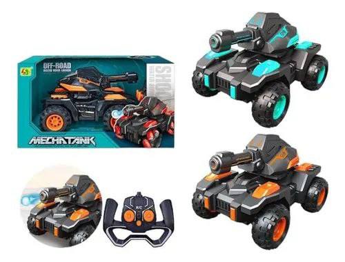 Tanque diaparador de orbiz a control remoto