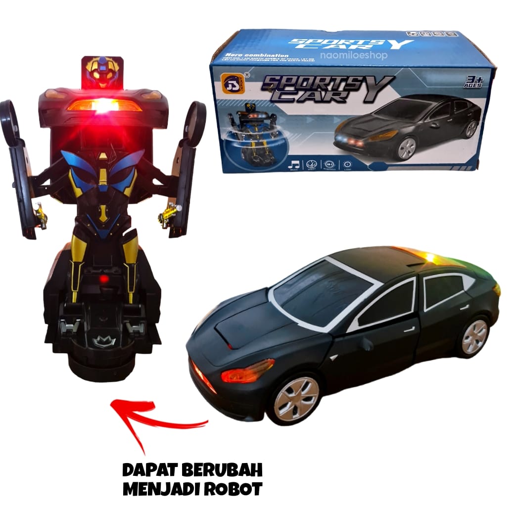 Carro Tesla transformer