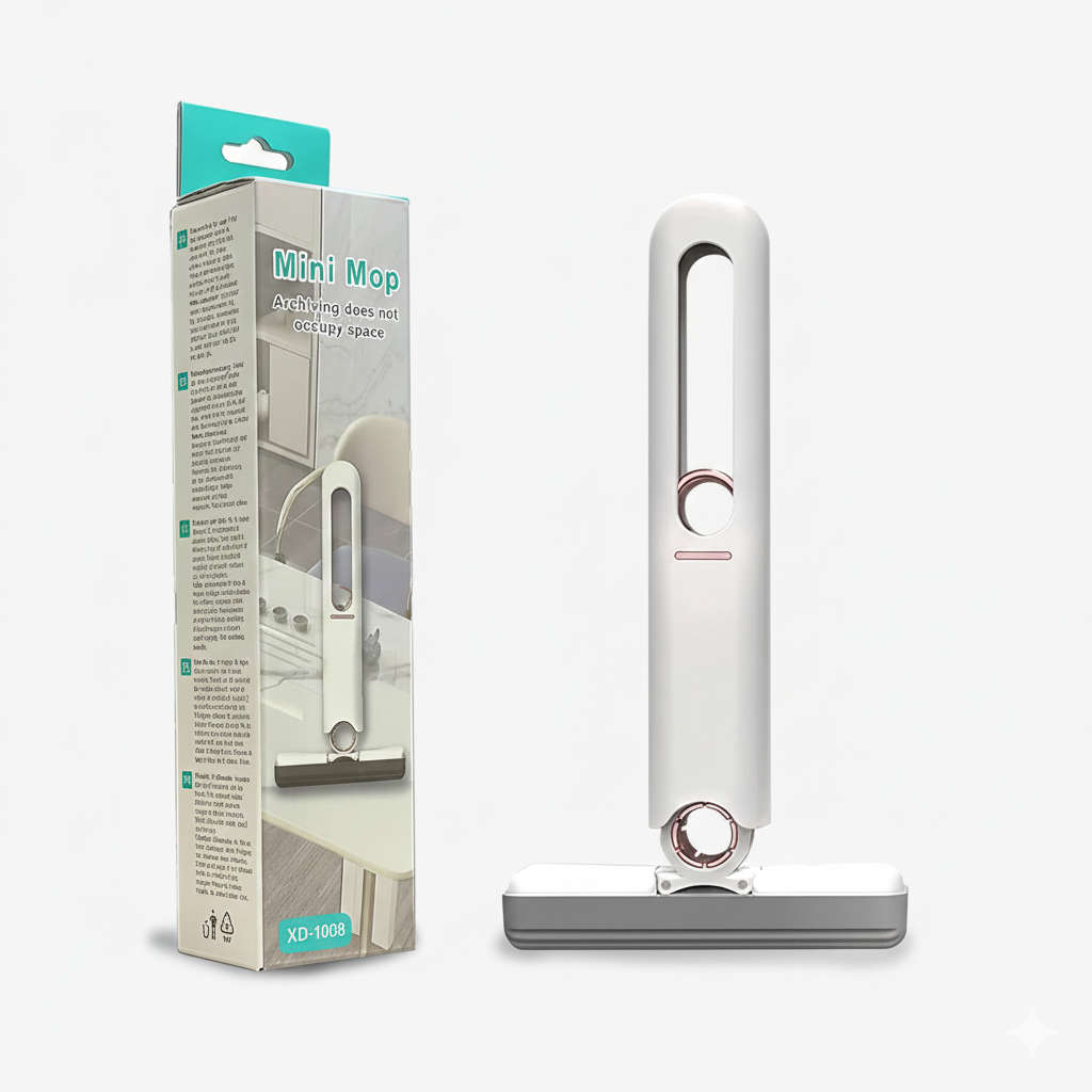 Mini limpiador exprimible