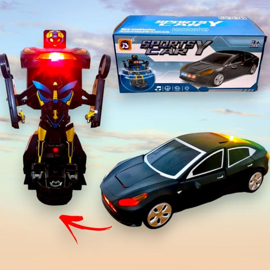 Carro Tesla transformer